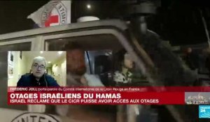 Guerre Israël-Hamas : "c’est le politique qui va régler le conflit" pour la Croix-Rouge