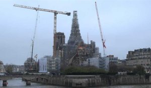 Le chantier de Notre-Dame de Paris, un an jour pour jour avant la réouverture