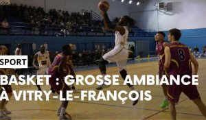 Grosse ambiance pour les matchs de basket à Vitry-le-François