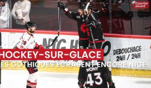 Hockey sur glace: les Gothiques écrasent encore Nice