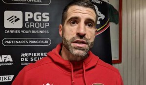 Rugby. Pro D2 : la réaction de Sébastien Tillous-Borde après la défaite du RNR face à Grenoble