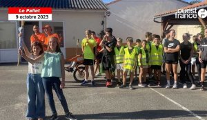 Des écoles du vignoble de Nantes se mettent aux couleurs des Jeux olympiques