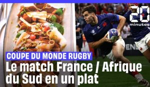 Coupe du monde de rugby : La rencontre France - Afrique du Sud résumée en un plat par le chef Yves Camdeborde