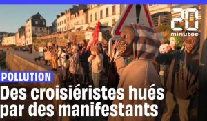 Douarnenez : « Go home ! »… Des croisiéristes accueillis par des huées dans le Finistère