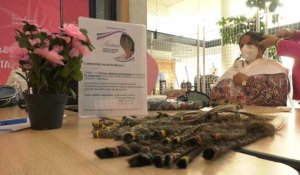Octobre rose : Solid'hair collecte vos cheveux au CHU d'Amiens