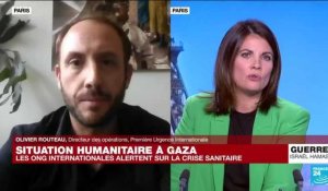 Bande de Gaza : "On ne peut plus faire rentrer de l'aide humanitaire" dans Gaza