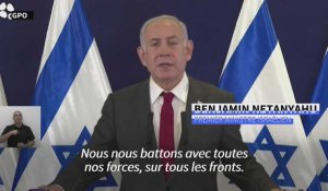 Conflit israëlo-palestinien : "tout membre du Hamas est un homme mort" (Netanyahu)