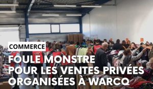 Foule monstre pour les ventes privées organisées à Warcq
