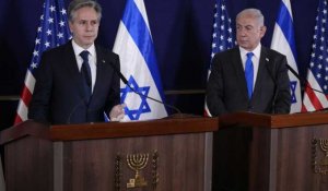 Israël-Gaza : la visite d'Antony Blinken marque le soutien inébranlable des États-Unis à Israël