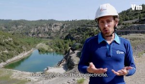 Hydroélectricité dans le Var, visite sur le barrage de Gréoux