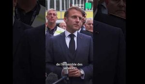 Après l’attaque au couteau d’Arras, Macron salue le « courage » du professeur et des personnels