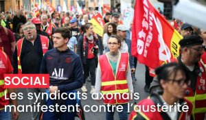 L'intersyndicale axonaise contre l'austérité