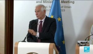 REPLAY - Allocution du chef de la diplomatie européenne sur la situation au Proche-Orient