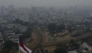 Déforestation : la capitale de l'Amazonie brésilienne noyée par la fumée des incendies