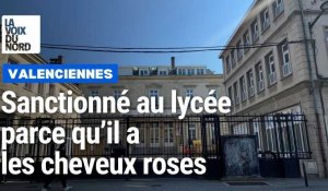 Valenciennes : un lycéen sanctionné parce qu'il a les cheveux roses