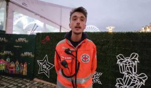 Secourisme : Alex Boulay, chef de poste Croix-Rouge à la Cité de Noël, explique l'envers du décor