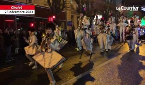 VIDÉO. À Cholet, la parade de Noël s’élance dans la musique et la danse