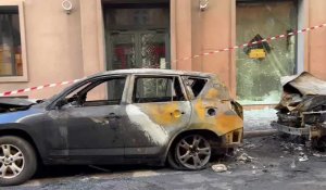Bastia : plusieurs voitures brûlées dans la rue Notre-Dame