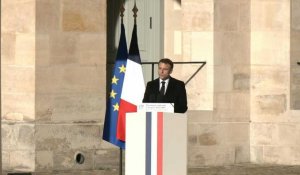 Macron salue la mémoire de Jacques Delors qui a "réconcilié l'Europe avec son avenir"