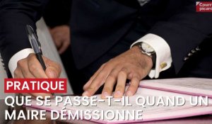 Que se passe-t-il quand un maire démissionne?