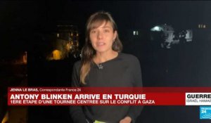 Turquie : première étape d'Antony Blinken en tournée au Moyen-Orient