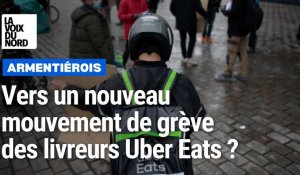 Armentiérois : Vers un nouveau mouvement de grève des livreurs Uber Eats ?