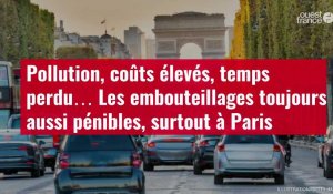 VIDÉO. Pollution, coûts élevés, temps perdu… Les embouteillages toujours aussi pénibles à Paris