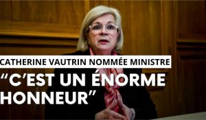 Première réaction de Catherine Vautrin, nommée Ministre 
