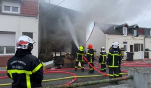 Berck : une maison détruite par un incendie