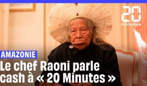 Sting, Macron, « l'homme blanc »... Le chef cacique Raoni parle cash à « 20 Minutes »