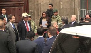 Mexique: une délégation des Etats-Unis arrive au Palais national pour parler de l'immigration