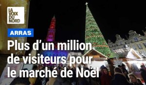 Le marché de Noël d'Arras dépasse le million de visiteurs en 2023