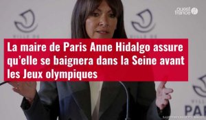 VIDÉO. La maire de Paris Anne Hidalgo assure qu’elle se baignera dans la Seine avant les Jeux olympi