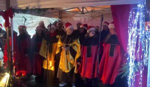 Le groupe vocal SING SING chante des chansons de Noël; Show inaugural de rollers avec Miss’ile; Lancement du marché de Noël de Soissons avec le traditionnel feu d’artifice
