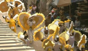 Au Nigeria, le carnaval de Lagos célèbre la nouvelle année