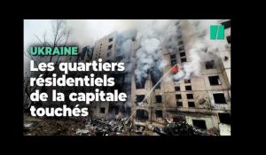 Kiev touchée par des attaques massives de drones et de missiles
