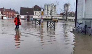 Aire-sur-la-Lys : le centre ville inondé une nouvelle fois