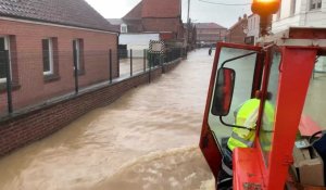 Blendecques : plus de 45 rues de la commune inondées ce mercredi