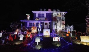 VIDÉO. Pour Noël, une famille américaine a décoré sa maison sur le thème de Taylor Swift