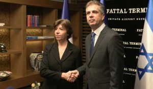 Colonna rencontre le chef de la diplomatie israélienne à Tel-Aviv