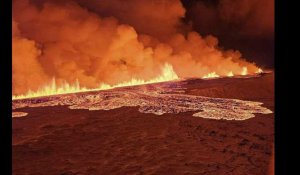 VIDÉO. Une nouvelle éruption volcanique grandiose en Islande
