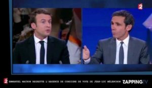 Emmanuel Macron règle ses comptes avec Jean-Luc Mélenchon sur France 2 (Vidéo)