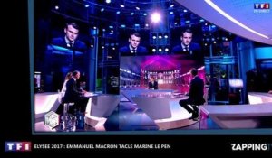 Marine Le Pen : Emmanuel Macron tacle violemment la candidate du FN (Vidéo)