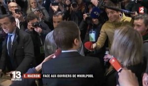  Emmanuel Macron lynché par les salariés de Whirlpool ! - ZAPPING ACTU DU 26/04/2017