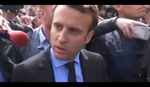 Emmanuel Macron pousse un coup de gueule contre les médias chez Whirpool (Vidéo)