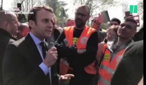 Les temps forts du Facebook Live d'Emmanuel Macron devant l'usine Whirlpool