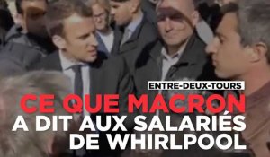Macron à Whirlpool : revivez son dialogue avec les salariés, après les sifflets