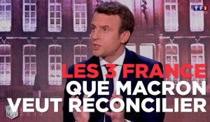 Les trois France d'Emmanuel Macron