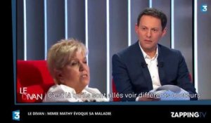 Mimie Mathy émue évoque sa maladie sur "Le Divan" de Marc-Olivier Fogiel (vidéo)