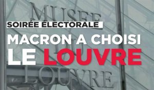 S'il est élu président, Macron a choisi le Louvre pour fêter sa victoire
